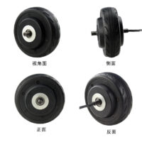 5寸双轴小滑板款68开档图四面图