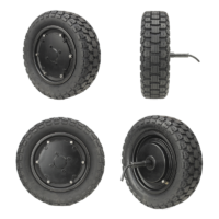 10.5寸单边奔大马款四面图